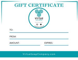 Virtue Soap Company Gift Certificate