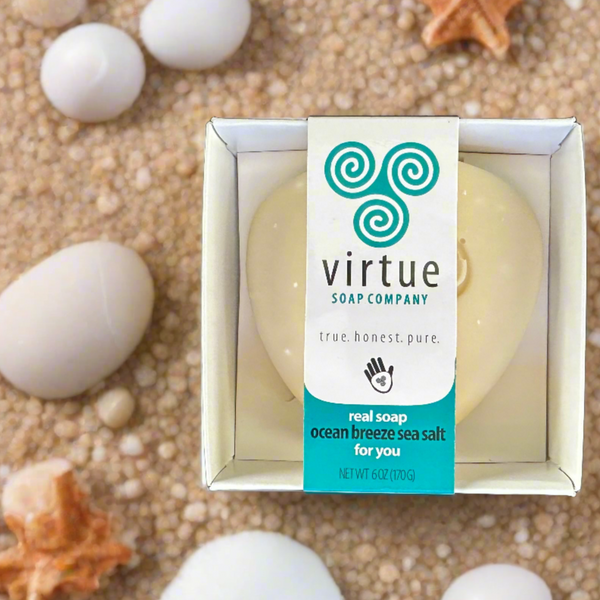 you : : our signature blend—ocean breeze sea salt soap : : 6oz