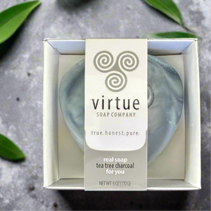 you : : tea tree charcoal soap : : 6oz
