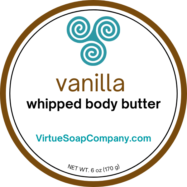 vanilla whipped body butter