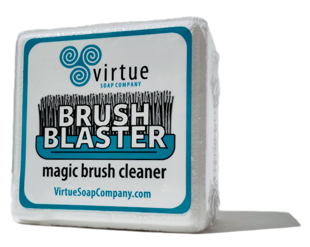 horse : : Brush Blaster : : magic brush cleaner—It's THE BOMB!!