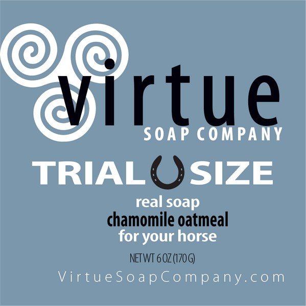 horse : : soaps : : TRIAL SIZE : : 6 oz - Virtue Soap Company