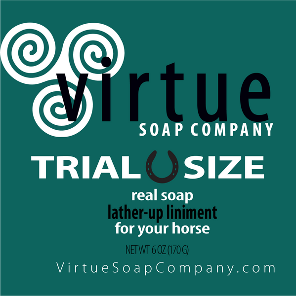 horse : : soaps : : TRIAL SIZE : : 6 oz - Virtue Soap Company