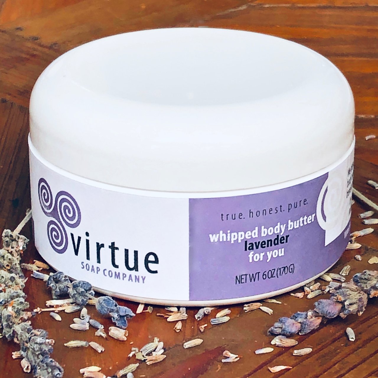 you : : lavender whipped body butter : : 6oz - Virtue Soap Company