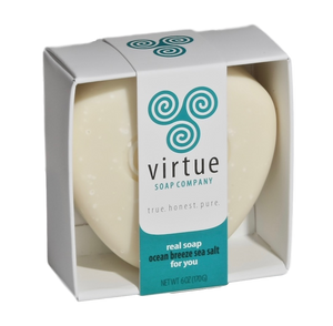 you : : our signature scent—ocean breeze sea salt soap : : 6oz - Virtue Soap Company