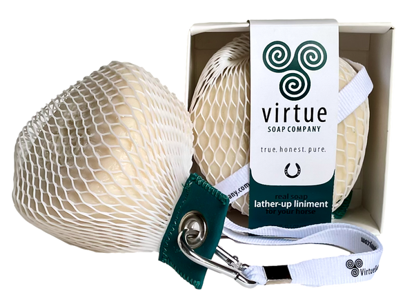 horse : : lather-up liniment soap : : 11.5oz - Virtue Soap Company